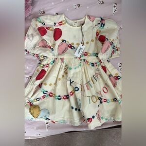 Pink Chicken Birthday Dress 4
